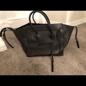 Authentic Celine phantom luggage tote